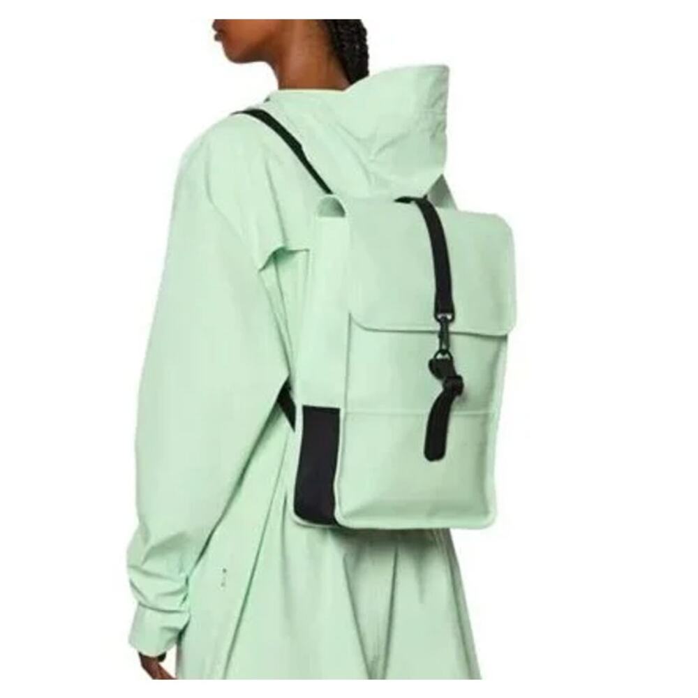 RAINS Backpack Mini Mineral Waterproof Magnetic Flap NWT One Size